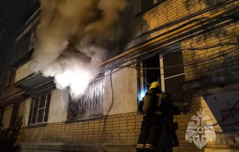 При пожаре в центре Челябинска погибла пенсионерка