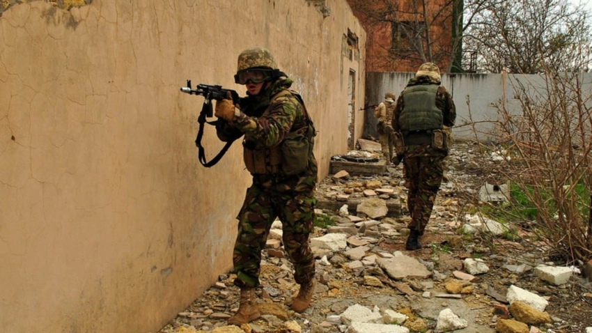 РИА Новости: бойцы ВС РФ взяли в плен группу украинских солдат в районе Пятихаток