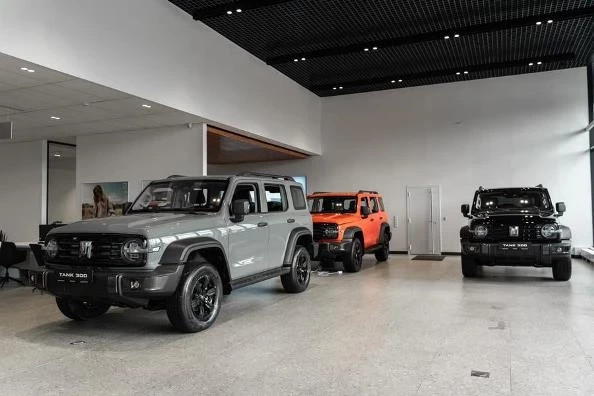 Продажи внедорожника TANK 300 увеличились в Петербурге на 60%