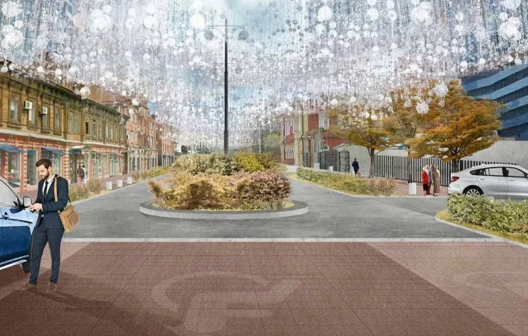 В центре Челябинска благоустроят улицу рядом с пешеходной Кировкой