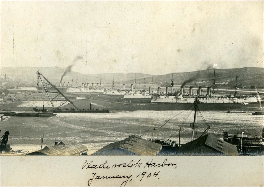 Дальний Восток 6 июля. Крейсеры “Россия”, “Громобой” и “Рюрик” вышли в боевой поход