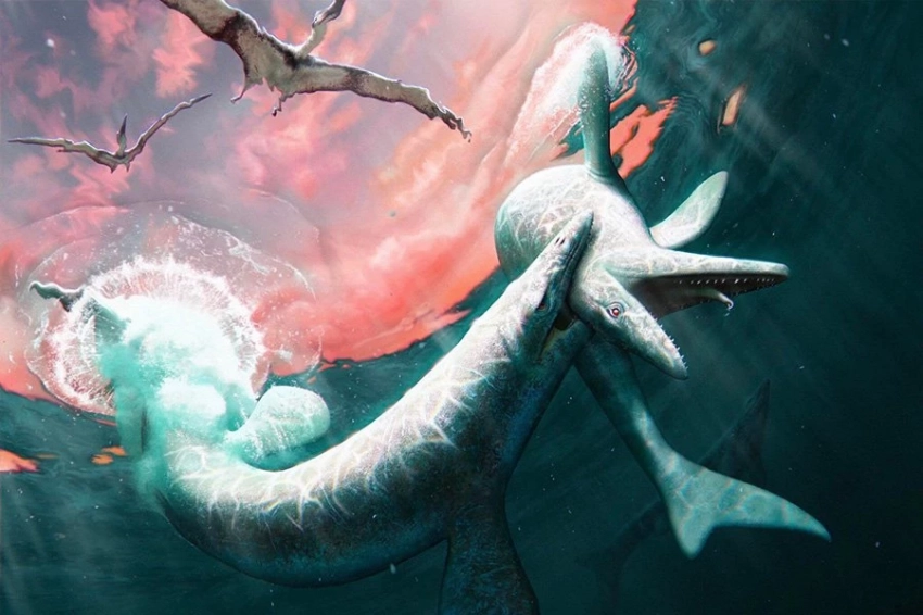 Новый вид мозазавра назван в честь скандинавского морского змея