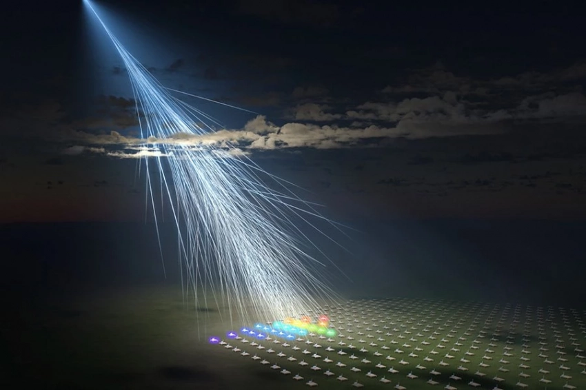 Чрезвычайно мощный космический луч ударил в Землю и ученые не знают, откуда он взялся