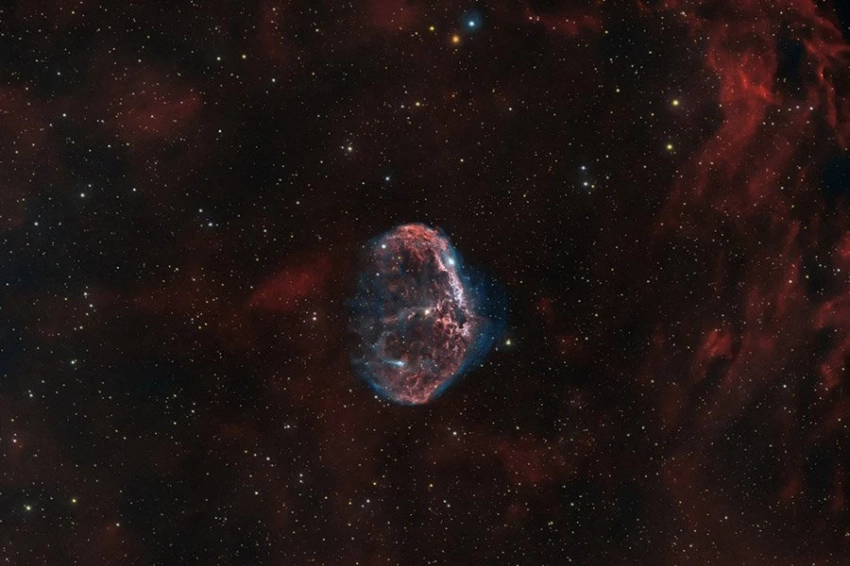 JWST впервые обнаружил углекислый газ у кентавра