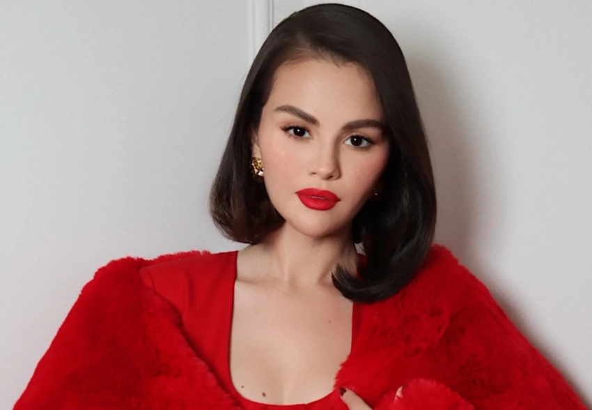 Селена Гомес вышла в свет в роковом образе