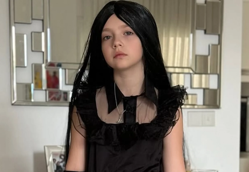 Дочь Аллы Пугачёвой и Максима Галкина* повторила образ Уэнсдэй Аддамс