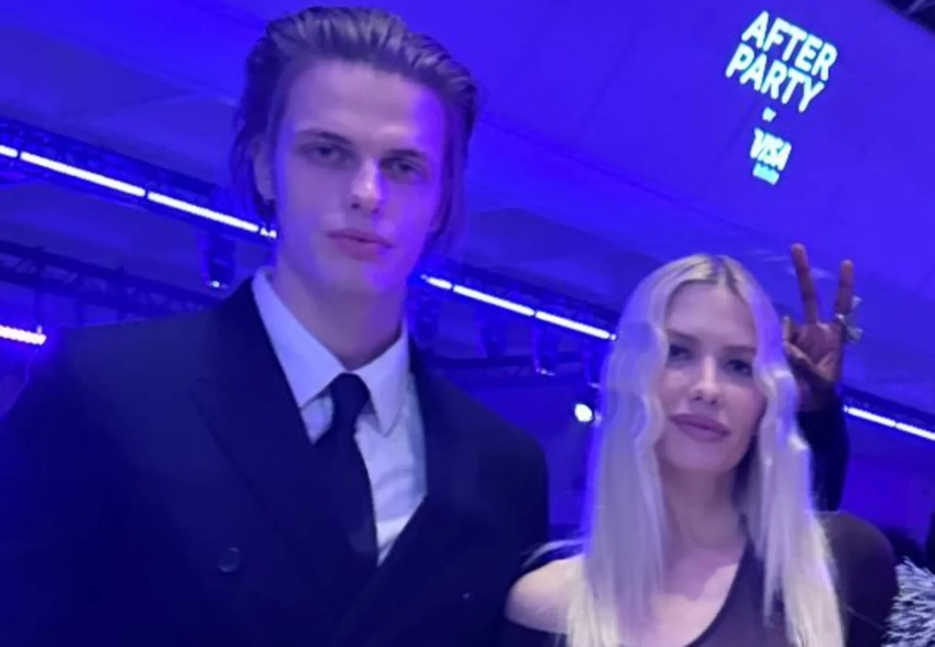 Елена Перминова впервые вышла в свет с предполагаемым бойфрендом