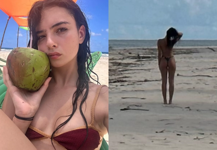 Дева Кассель опубликовала пляжные фото в бикини