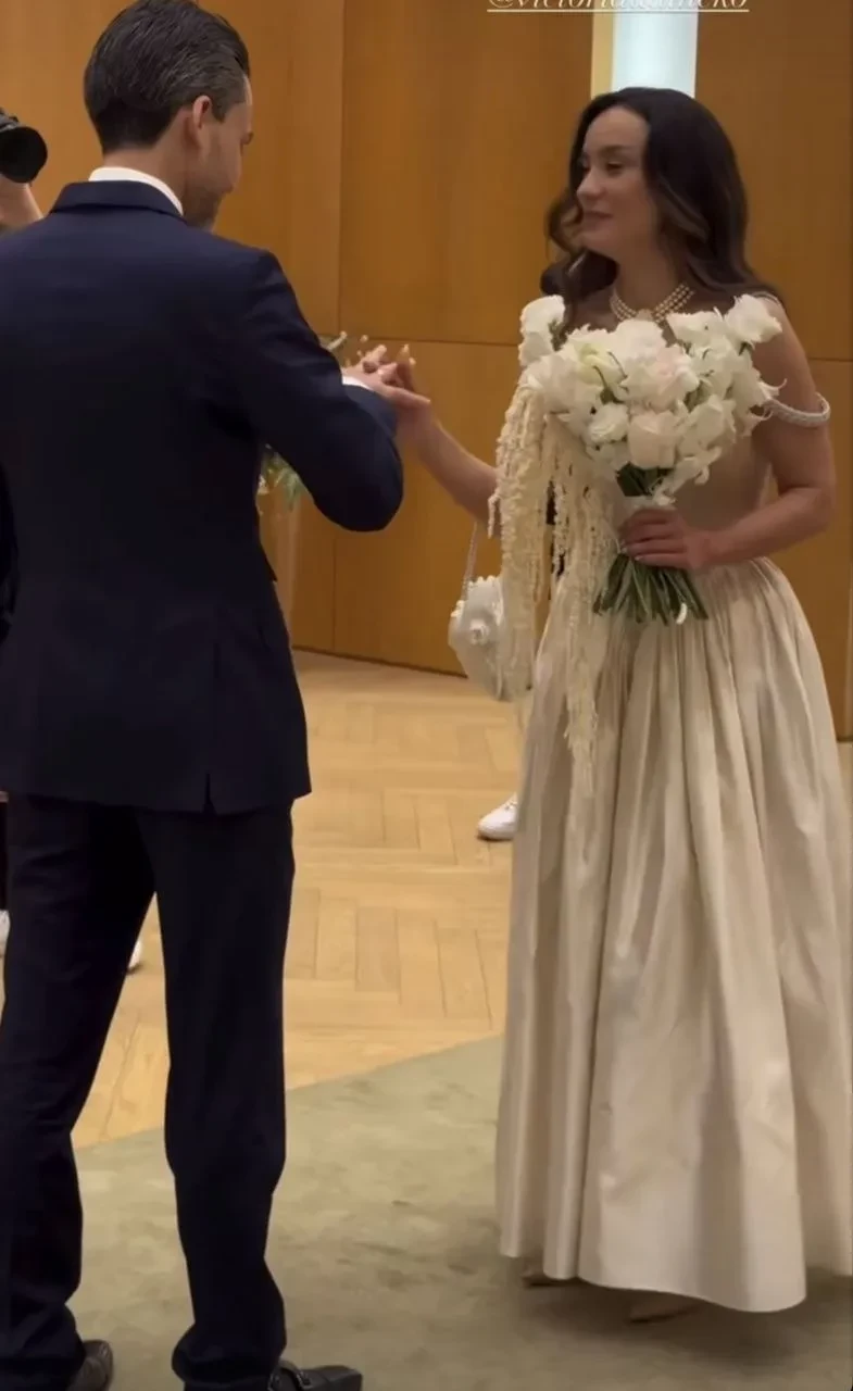 Виктория Дайнеко вышла замуж во второй раз