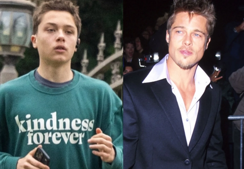 "Точная копия отца". В сети снова обсуждают сходство сына Анджелины Джоли и Брэда Питта с отцом