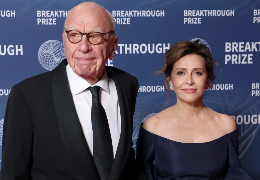 Мать Даши Жуковой вышла в свет с 94-летним супругом-миллиардером Рупертом Мёрдоком