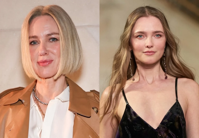 Наоми Уоттс, Мишель Уильямс, Влада Рослякова и Энн Хэтэуэй на показе Ralph Lauren