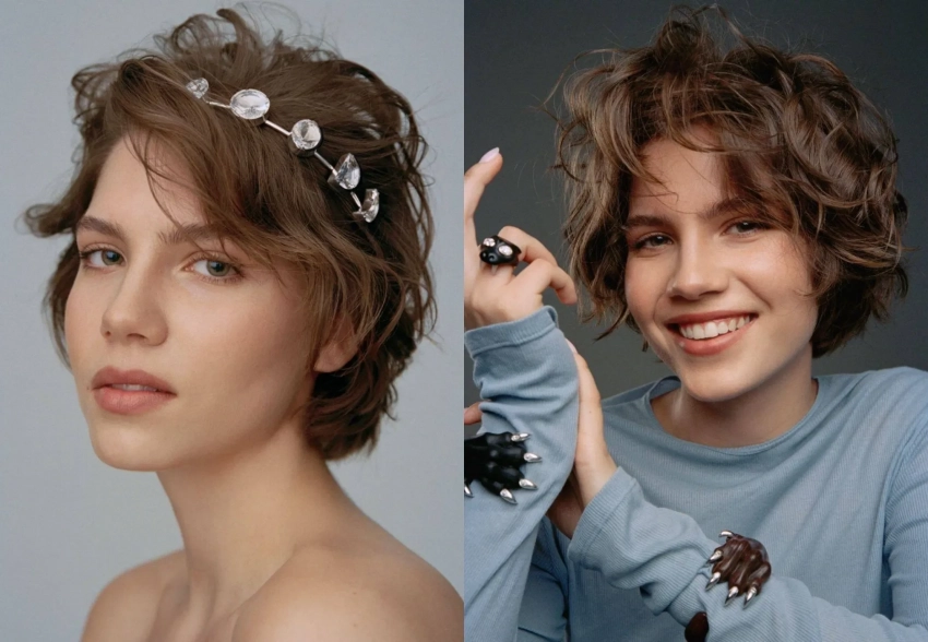 Внучка Ельцина Мария Юмашева снялась для российского бренда Letters and Stones