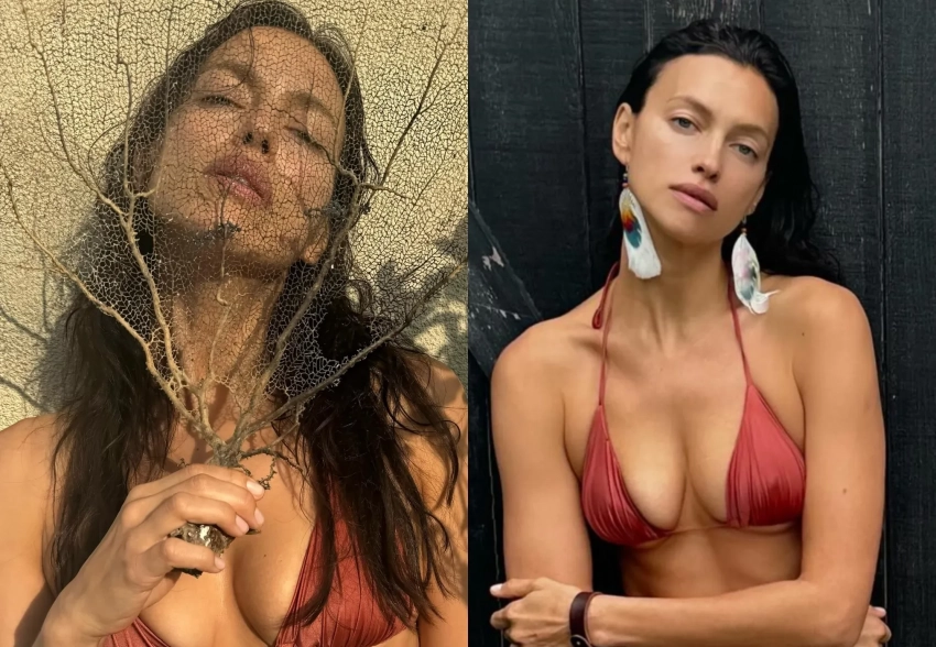 Ирина Шейк опубликовала фото в бикини и резиновых сапогах из Канн