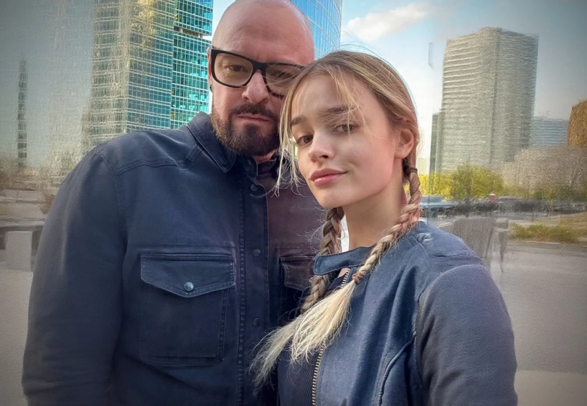 Познакомились на съёмках и не расставались. 18-летняя жена режиссёра Марка Горобца рассказала о начале их романа