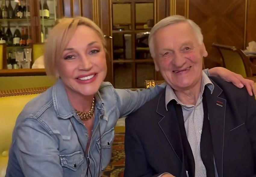 Кристина Орбакайте встретилась в Литве с отцом и поздравила его с 80-летием