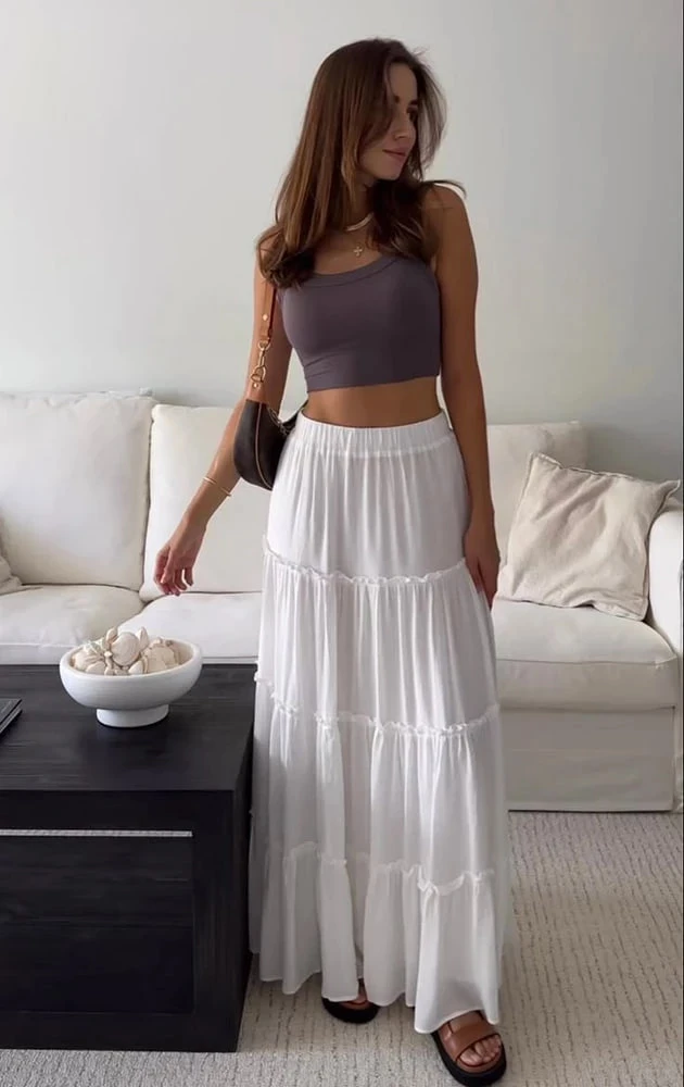 Универсальный элемент гардероба: 5 сочетаний с белой юбкой, которые хочется повторить