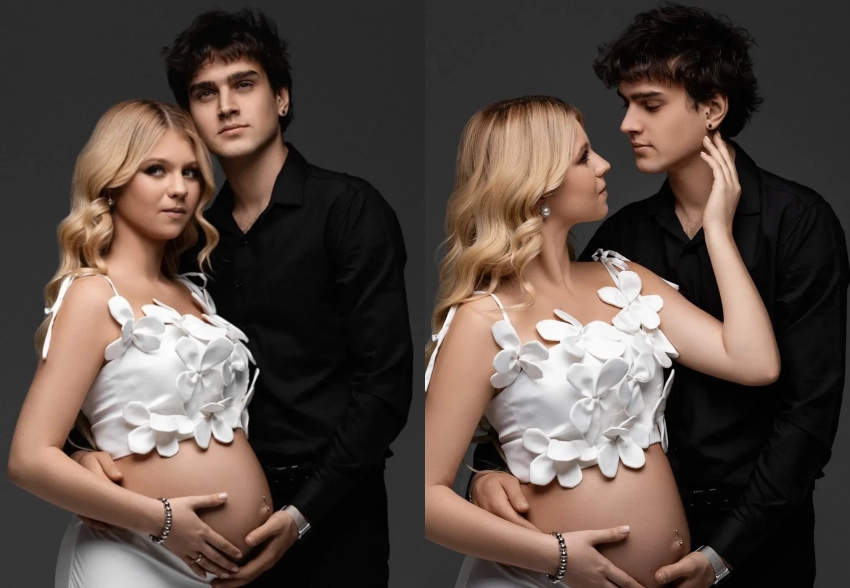 Беременная Александра Трусова опубликовала новые фото с мужем