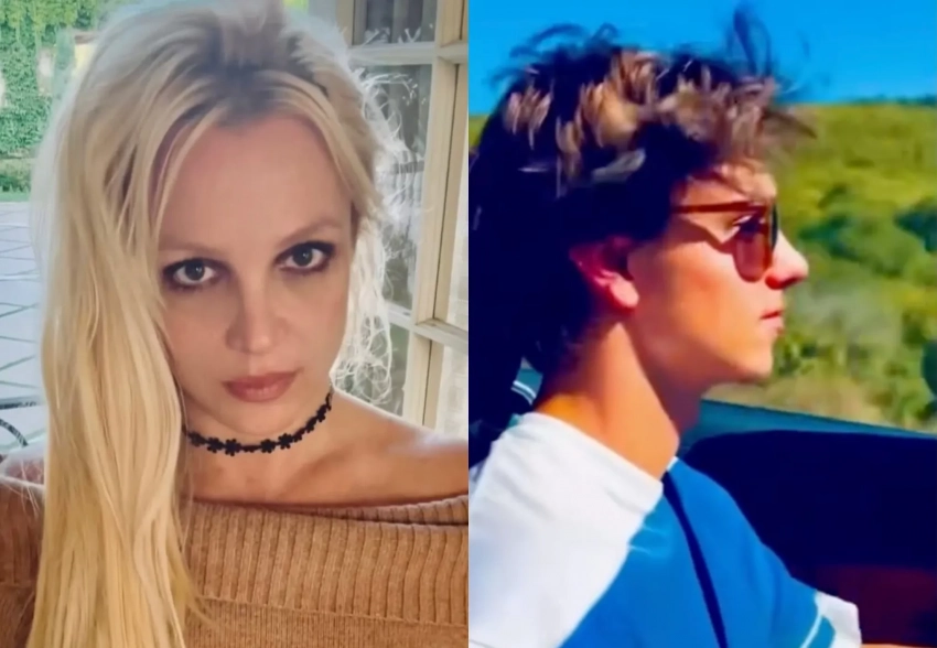 "Он ростом 190 см!". Бритни Спирс опубликовала редкое видео с сыном