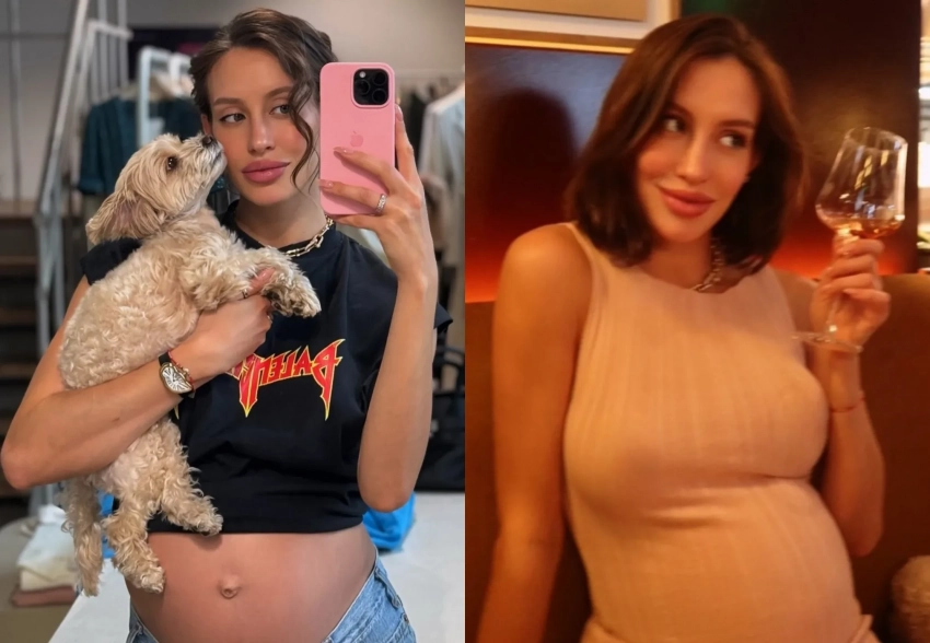 Беременная девушка Тимати Валентина Иванова опубликовала новые фото