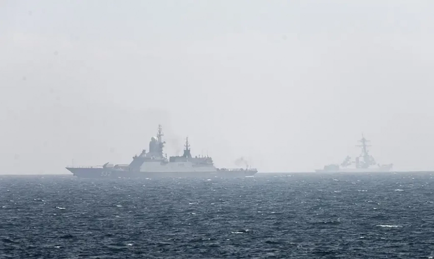 Западный аналитик: корабль ВМФ РФ впервые открыто сопроводил танкеры «теневого флота»