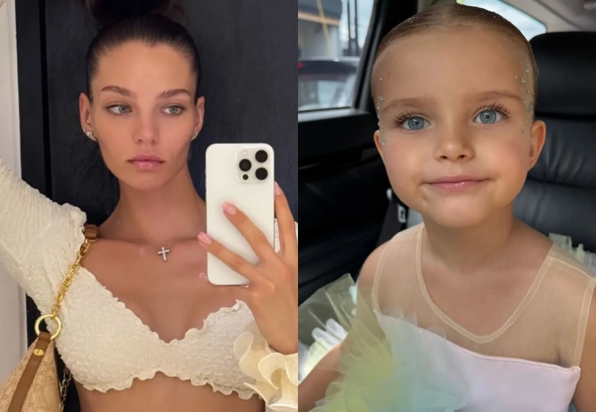 Вечеринка у бассейна, русалки и разноцветный торт: Алеся Кафельникова отпраздновала день рождения дочери