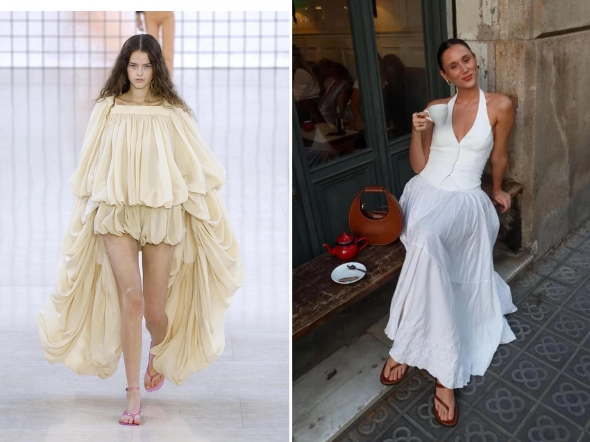 Уже не в моде: чем заменить классическое атласное платье в 2025 году