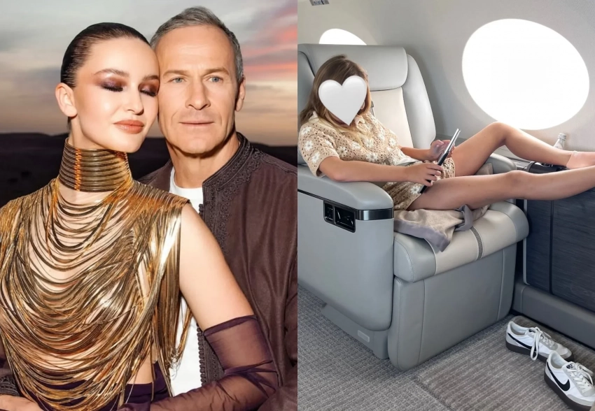 "Это передалось ей от мамы". Кристина Романова путешествует на частном самолёте с дочерью от миллиардера Владислава Доронина