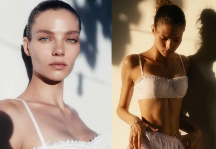 Алеся Кафельникова снялась в новой летней фотосессии