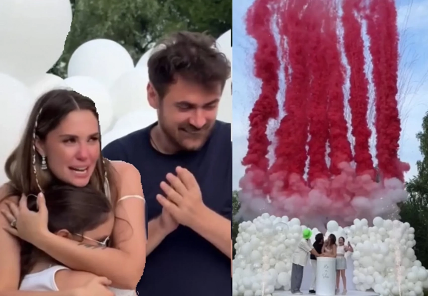 Официально. Агата Муцениеце и Пётр Дранга ждут девочку