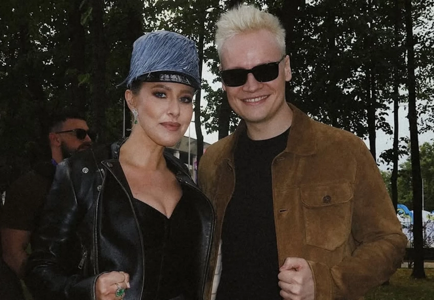 "Самое неожиданное фото этого лета". Ксения Собчак встретилась с певцом Шаманом