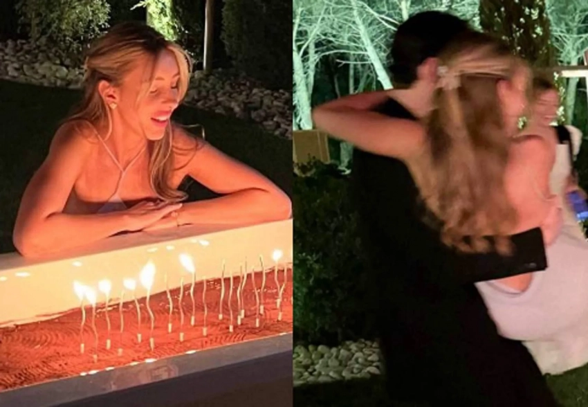 Ванна с тирамису вместо торта: Юлия Вавилова отметила 25-летие с Павлом Дуровым