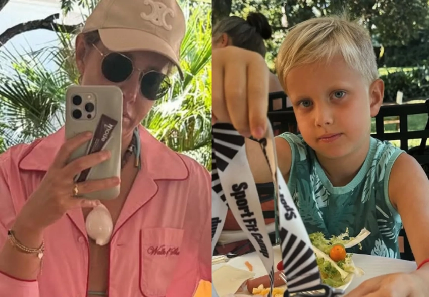 Ксения Собчак показала новые фото с отдыха в Форте-деи-Марми с сыном Платоном