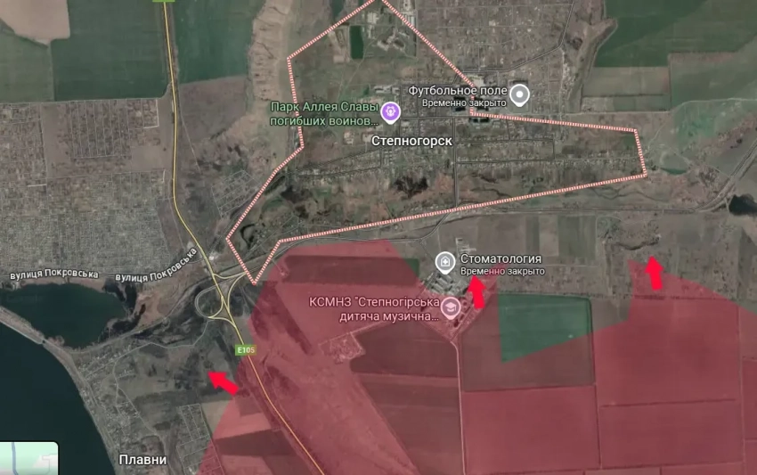 Пока «Азов» отправляли под Покровск, армия России нанесла удар к югу от Запорожья