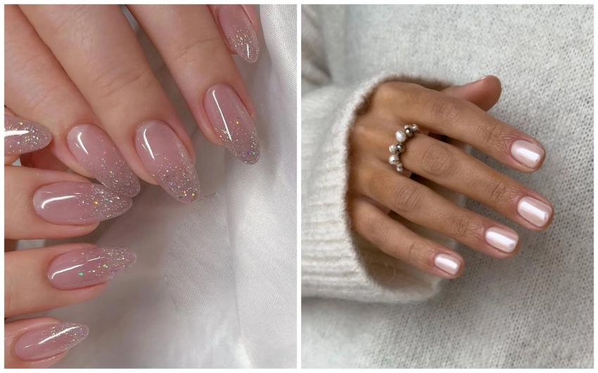 Блестящие, утонченные и нежные: 8 идей маникюров, которые хочется повторить