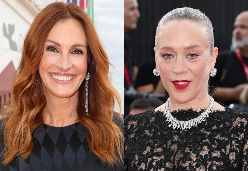 Венеция-2025: Джулия Робертс, племянницы принцессы Дианы и Эндрю Гарфилд с возлюбленной на премьере фильма "После охоты"