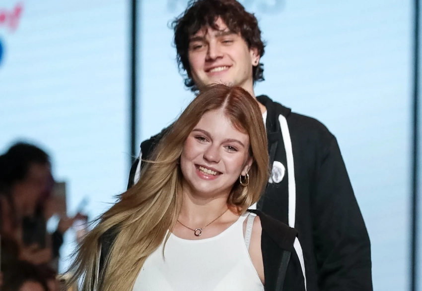 Александра Трусова вышла в свет спустя месяц после родов