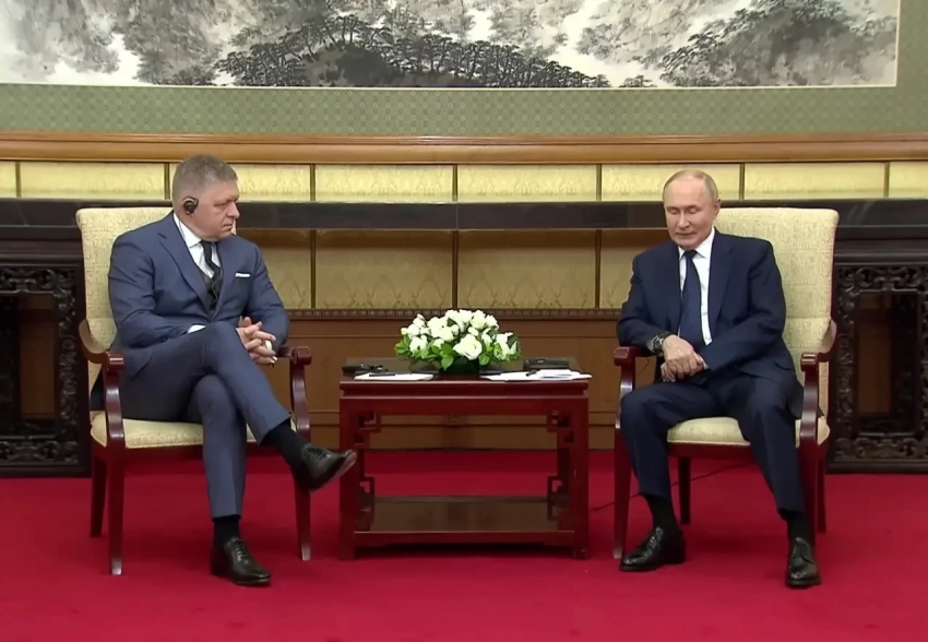 Фицо прибыл на встречу с Зеленским