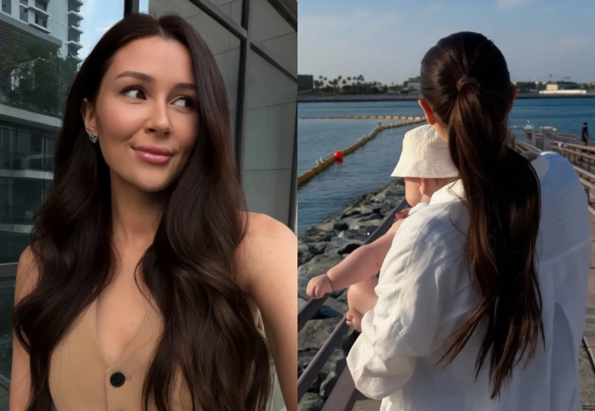 Анна Заворотнюк показала новые фото с сыном из поездки в Дубай