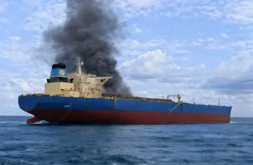 Беспилотник атаковал нефтяной танкер у побережья Турции